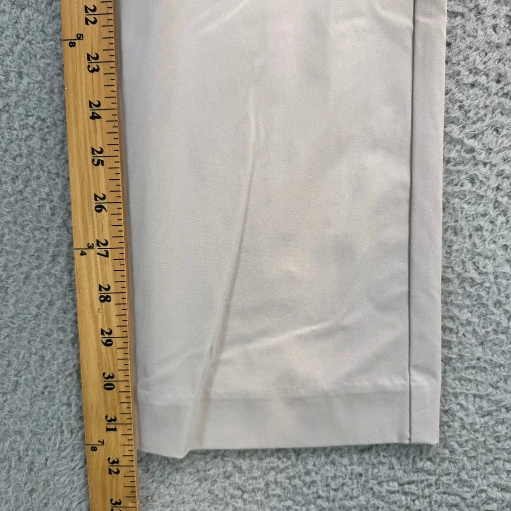 Peter Millar Crown Crafted Men 32/32 Khaki Performance Golf Pants Stretch Tan